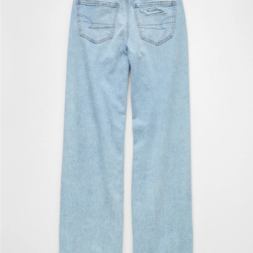 American Eagle Dreamy Drape wide legged jeans - Picture 6 of 9